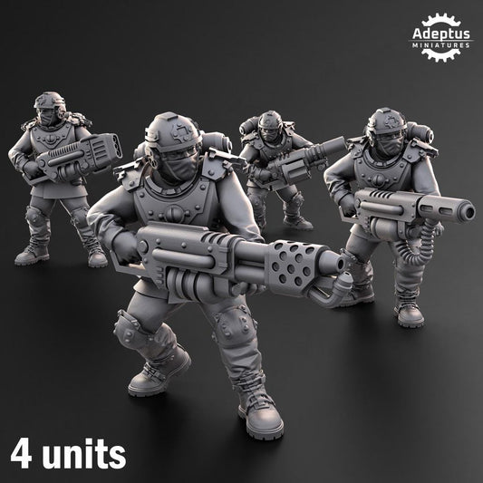 Adeptus Miniatures Dysorius Troops Special Weapons (Custom Order) - product image 1 of 5