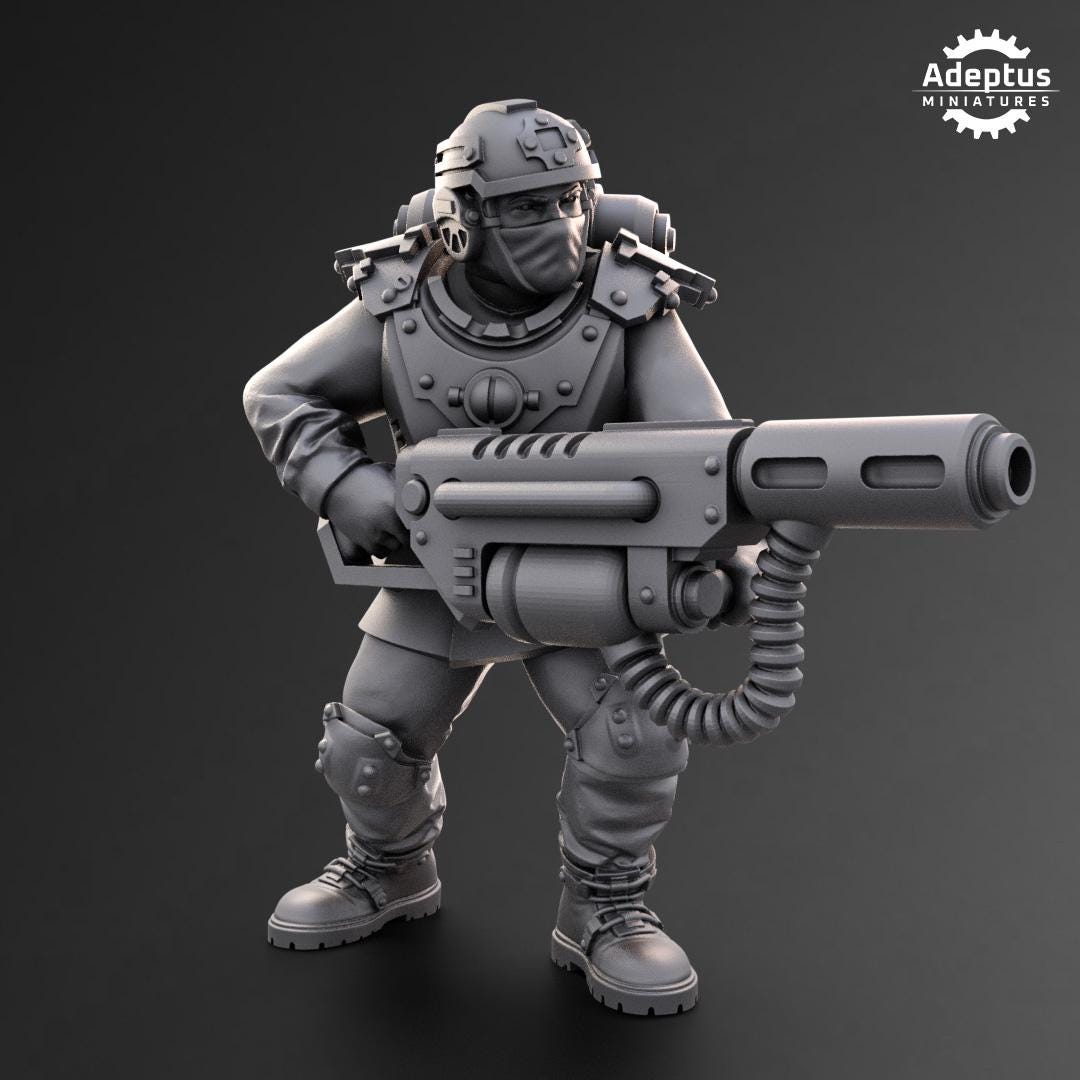 Adeptus Miniatures Dysorius Troops Special Weapons (Custom Order) - product image 2 of 5