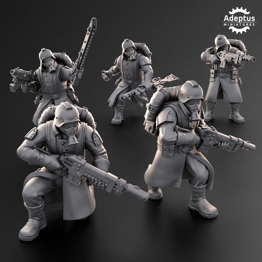 Adeptus Miniatures 114th Squad Infantry Squad (Custom Order) - product image 2 of 7