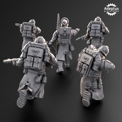 Adeptus Miniatures 114th Squad Infantry Squad (Custom Order) - product image 5 of 7