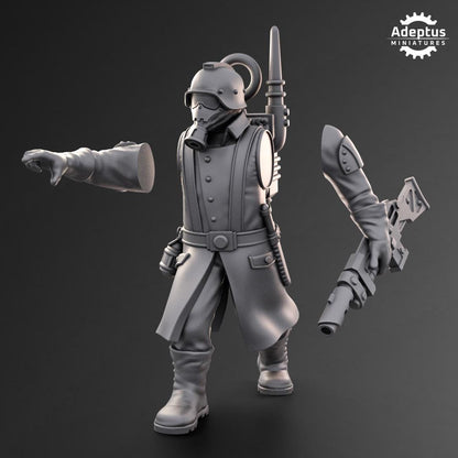 Adeptus Miniatures 114th Squad Infantry Squad (Custom Order) - product image 6 of 7