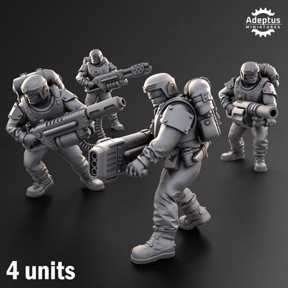 Adeptus Miniatures Warden Regiment Special Weapons (Custom Order) - product image 1 of 5