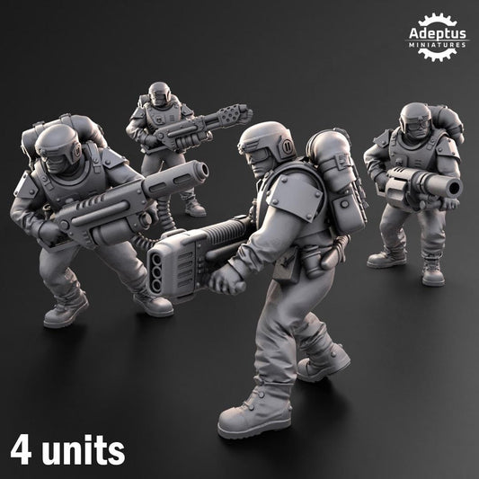 Adeptus Miniatures Warden Regiment Special Weapons (Custom Order) - product image 1 of 5