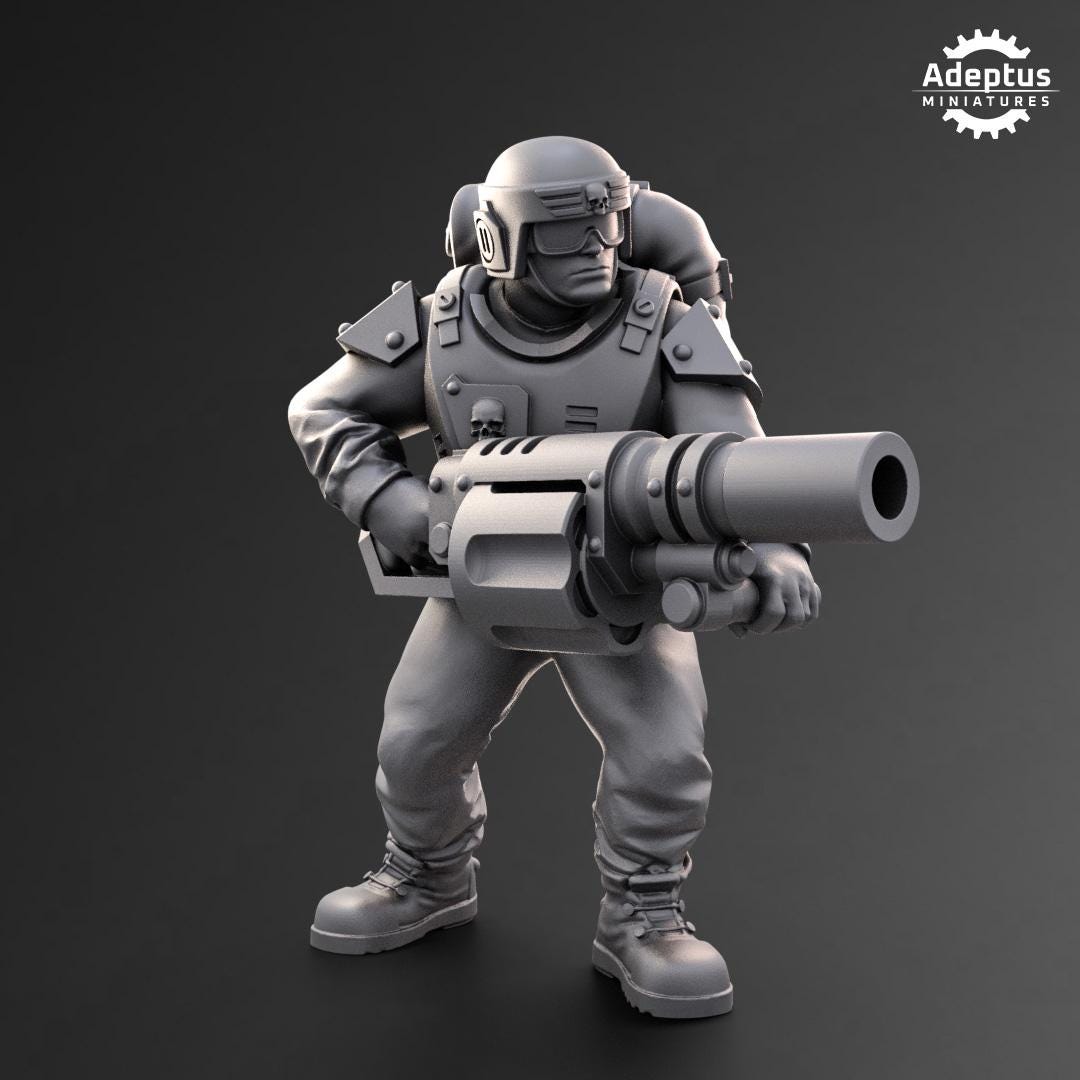 Adeptus Miniatures Warden Regiment Special Weapons (Custom Order) - product image 2 of 5