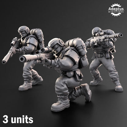 Adeptus Miniatures Warden Regiment Snipers (Custom Order) - product image 1 of 5