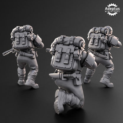 Adeptus Miniatures Warden Regiment Snipers (Custom Order) - product image 2 of 5
