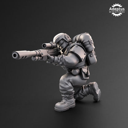 Adeptus Miniatures Warden Regiment Snipers (Custom Order) - product image 4 of 5