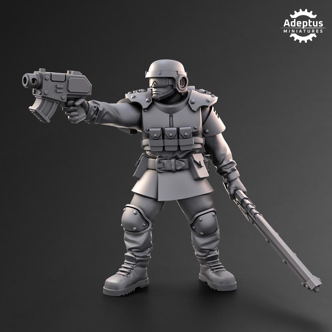 Adeptus Miniatures Ultima Troops Command Squad (Custom Order) - product image 6 of 9