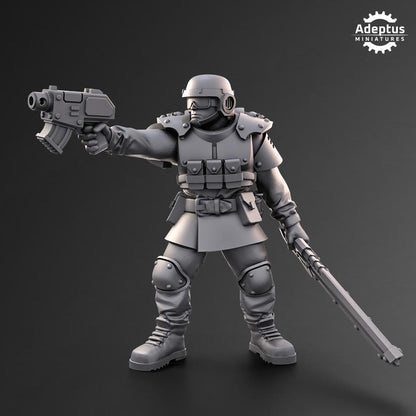 Adeptus Miniatures Ultima Troops Command Squad (Custom Order) - product image 6 of 9