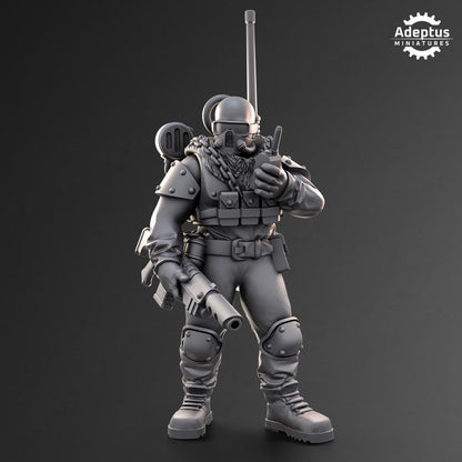 Adeptus Miniatures Spectre Regiment Command Squad (Custom Order) - product image 5 of 9