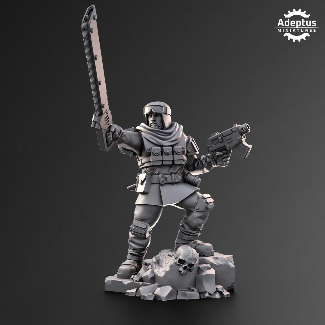 Adeptus Miniatures Khaleeth Regiment Command Squad (Custom Order) - product image 7 of 9