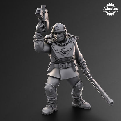 Adeptus Miniatures Dysorius Troops Command Squad (Custom Order) - product image 6 of 9