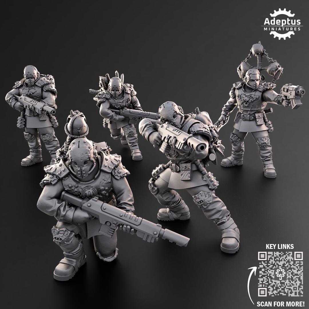 Adeptus Miniatures Dark Krocs. Renegades and Heretics (Custom Order) - product image 2 of 6