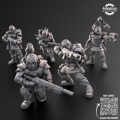 Adeptus Miniatures Dark Krocs. Renegades and Heretics (Custom Order) - product image 2 of 6