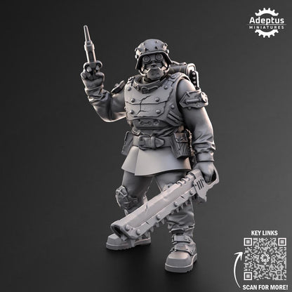 Adeptus Miniatures Sons of Iron. Command Squad Renegades and Heretics (Custom Order) - product image 4 of 8
