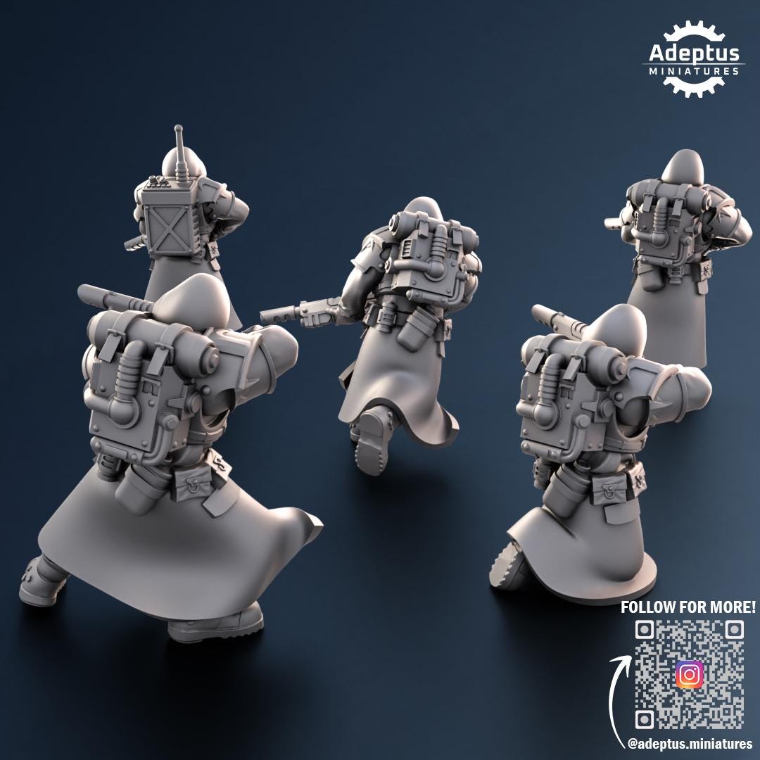 Adeptus Miniatures Janissaries Regiment Infantry Squad (Custom Order) - product image 3 of 5