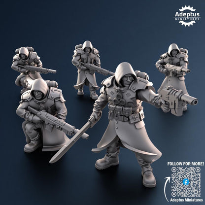 Adeptus Miniatures Janissaries Regiment Infantry Squad (Custom Order) - product image 4 of 5