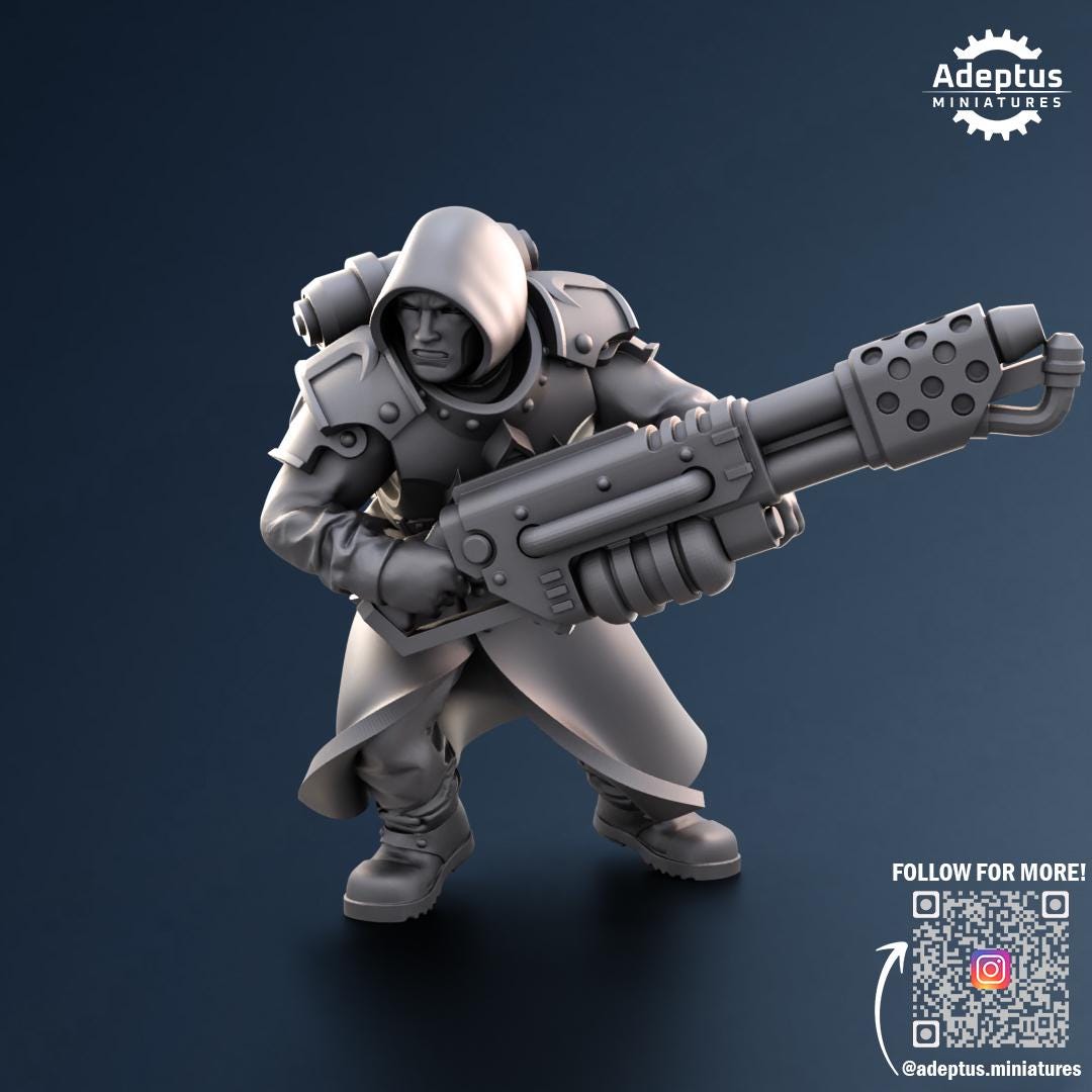 Adeptus Miniatures Janissaries Regiment Special Weapons (Custom Order) - product image 4 of 5