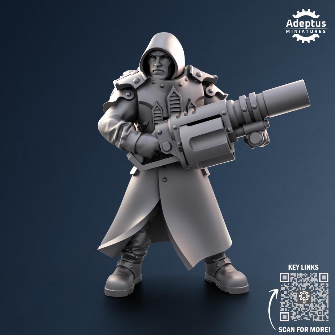 Adeptus Miniatures Janissaries Regiment Special Weapons (Custom Order) - product image 5 of 5