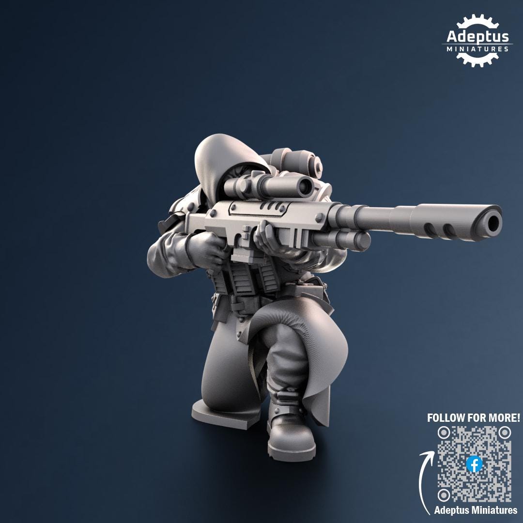 Adeptus Miniatures Janissaries Regiment Snipers (Custom Order) - product image 4 of 5