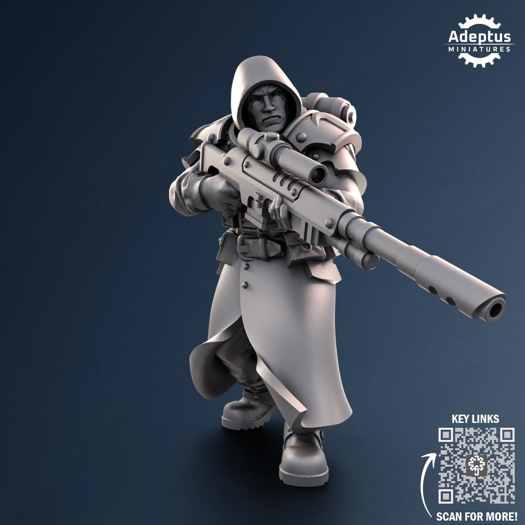 Adeptus Miniatures Janissaries Regiment Snipers (Custom Order) - product image 5 of 5