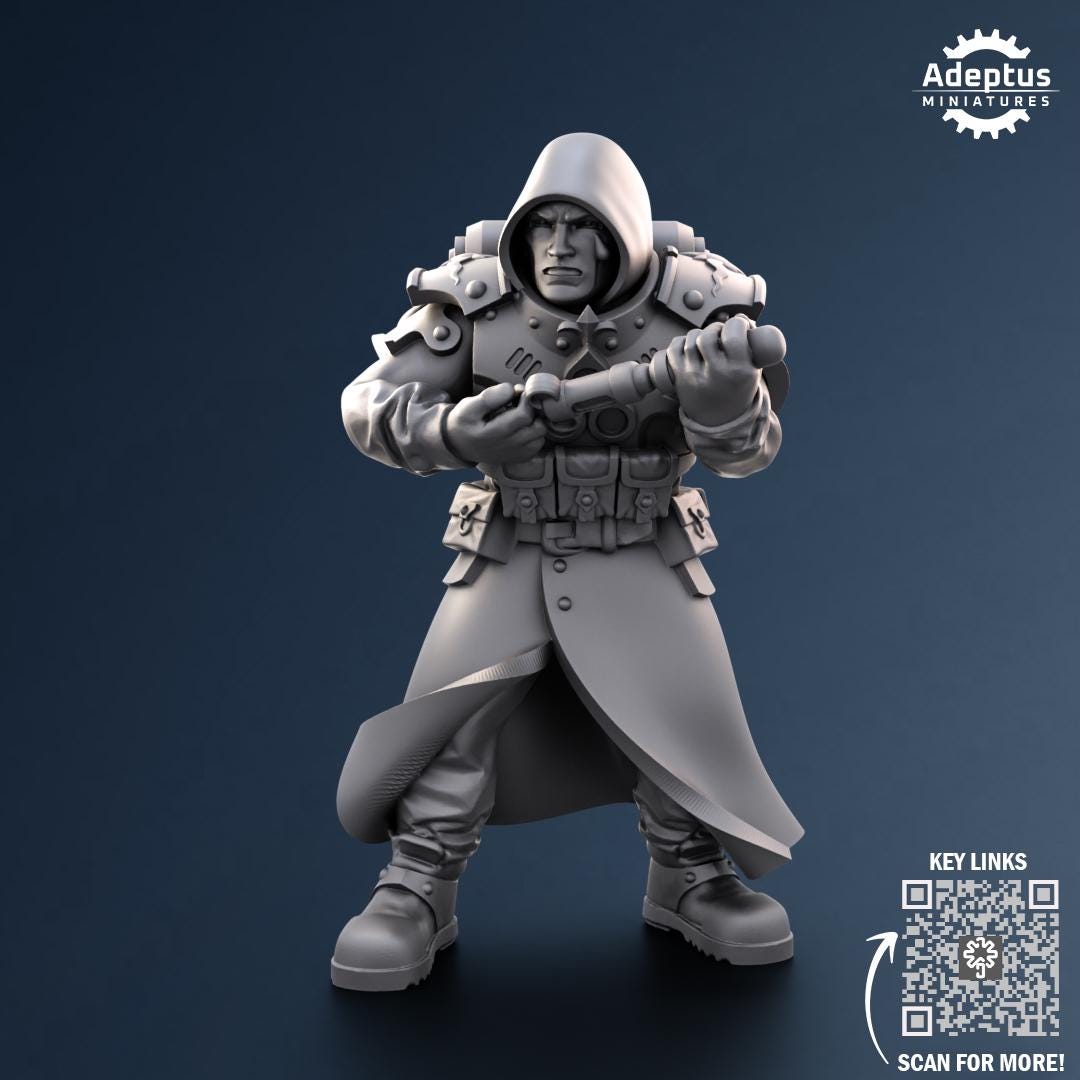 Adeptus Miniatures Janissaries Regiment Command Squad (Custom Order) - product image 4 of 10