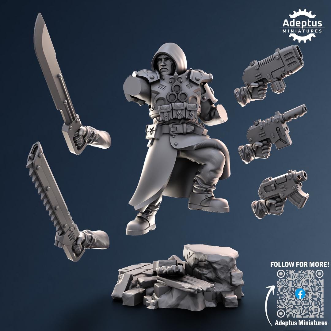 Adeptus Miniatures Janissaries Regiment Command Squad (Custom Order) - product image 10 of 10