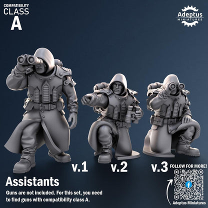 Adeptus Miniatures Janissaries Regiment Heavy Weapons Teams x3 (Custom Order) - product image 7 of 8