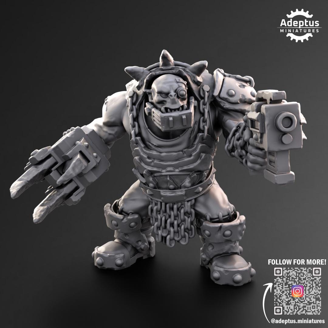 Adeptus Miniatures Rokkrampa Gutsmashas – Orks (Custom Order) - product image 4 of 6