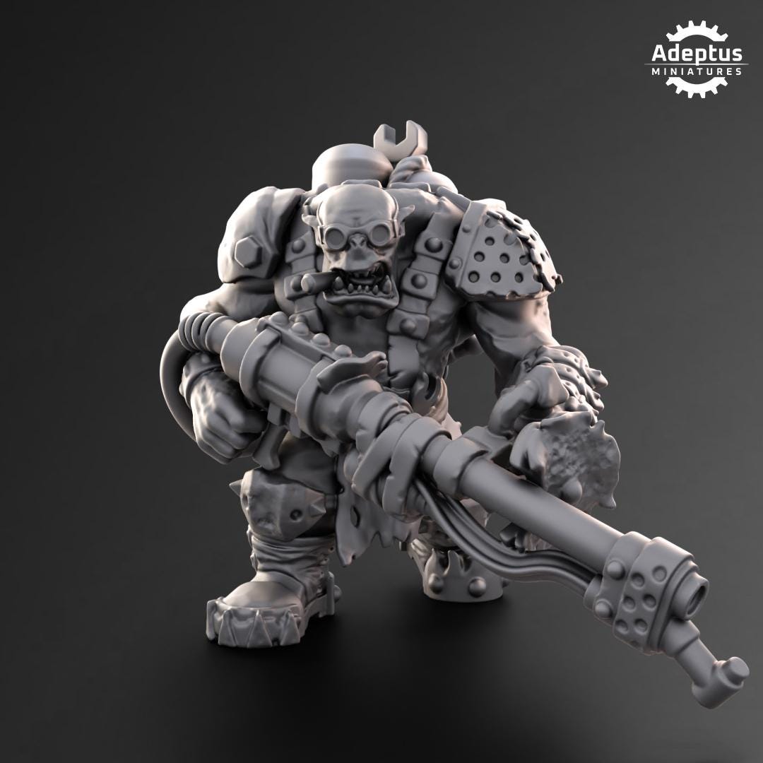 Adeptus Miniatures Rokkrampa Gutsmashas – Orks (Custom Order) - product image 5 of 6