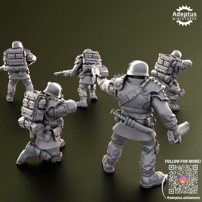 Adeptus Miniatures Grimstone Legion Infantry Squad (Custom Order) - product image 3 of 6