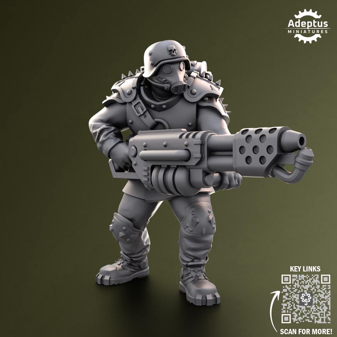 Adeptus Miniatures Grimstone Legion Special Weapons (Custom Order) - product image 2 of 5