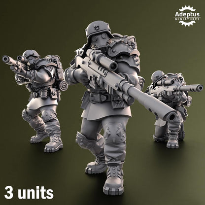 Adeptus Miniatures Grimstone Legion Snipers (Custom Order) - product image 1 of 5