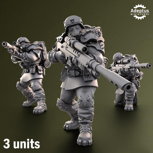 Adeptus Miniatures Grimstone Legion Snipers (Custom Order) - product image 1 of 5
