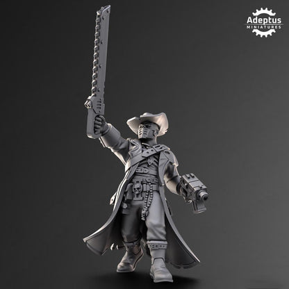 Adeptus Miniatures Inquisitor Ravena. Pose 2. Imperial Guard (Custom Order) - product image 1 of 3