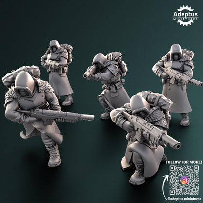 Adeptus Miniatures Frostguard Regiment Infantry Squad (Custom Order) - product image 3 of 7