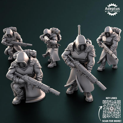 Adeptus Miniatures Frostguard Regiment Infantry Squad (Custom Order) - product image 5 of 7