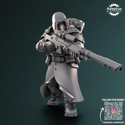 Adeptus Miniatures Frostguard Regiment Snipers (Custom Order) - product image 3 of 5