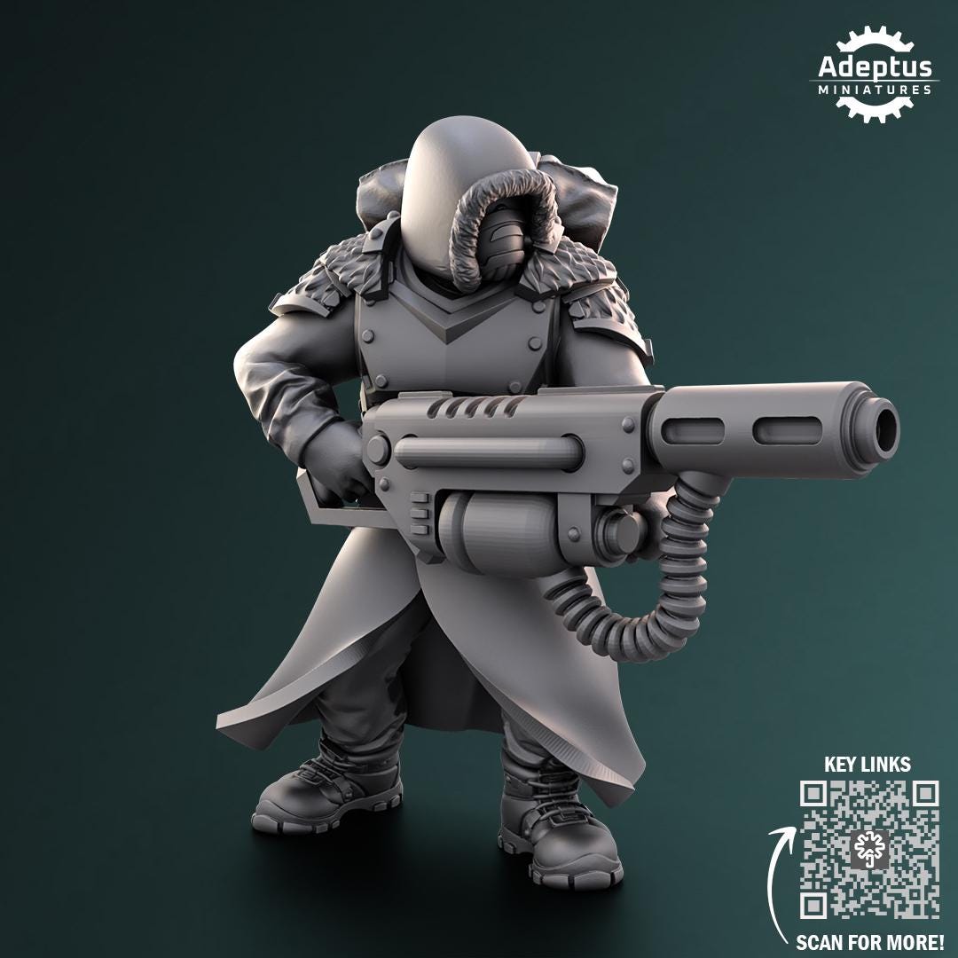 Adeptus Miniatures Frostguard Regiment Special Weapons (Custom Order) - product image 2 of 5