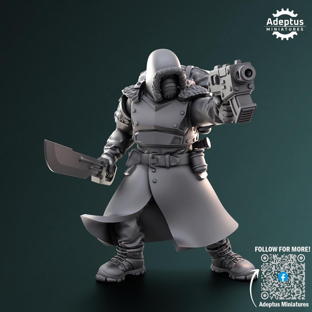 Adeptus Miniatures Frostguard Regiment Command Squad (Custom Order) - product image 6 of 10