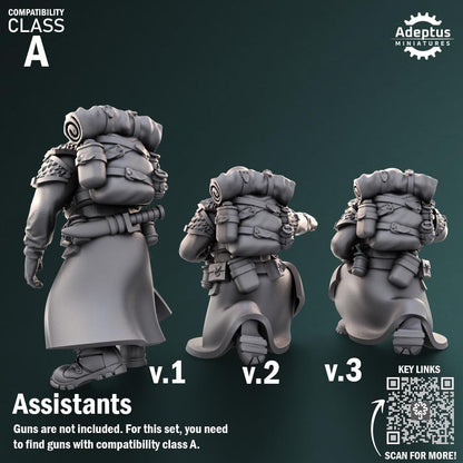 Adeptus Miniatures Frostguard Regiment Heavy Weapons Teams x3 (Custom Order) - product image 8 of 8