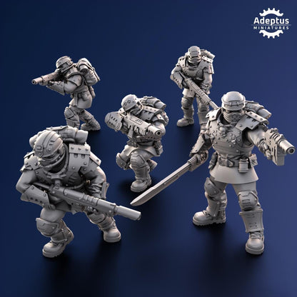 Adeptus Miniatures Steelstorm Regiment Infantry Squad (Custom Order) - product image 6 of 7