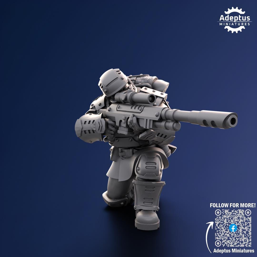 Adeptus Miniatures Steelstorm Regiment Snipers (Custom Order) - product image 5 of 5