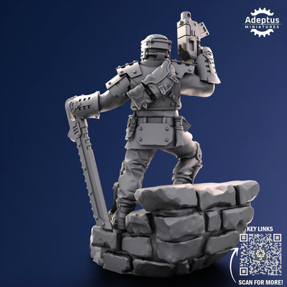 Adeptus Miniatures Steelstorm Regiment Command Squad (Custom Order) - product image 9 of 10