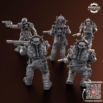 Adeptus Miniatures Shattered Legion. Renegades and Heretics Infantry Squad (Custom Order) - product image 3 of 10