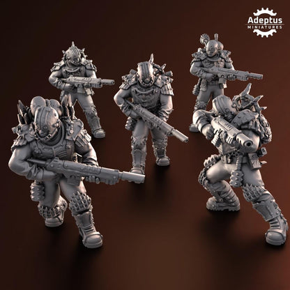 Adeptus Miniatures Shattered Legion. Renegades and Heretics Infantry Squad (Custom Order) - product image 8 of 10