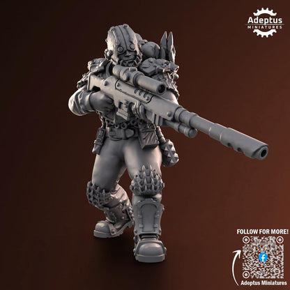 Adeptus Miniatures Shattered Legion. Renegades and Heretics Snipers (Custom Order) - product image 4 of 5