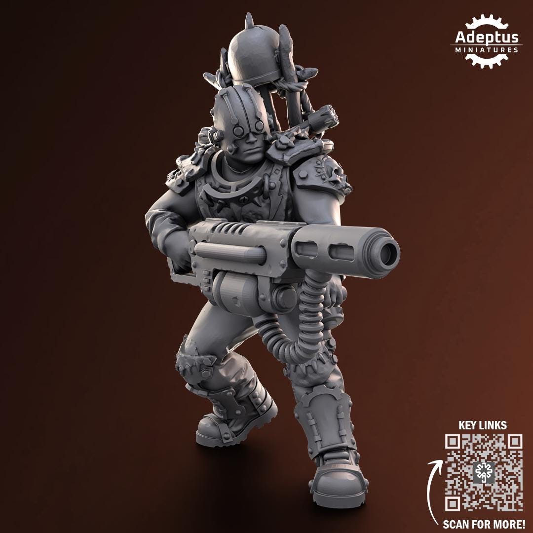 Adeptus Miniatures Shattered Legion. Renegades and Heretics Special Weapons (Custom Order) - product image 5 of 5