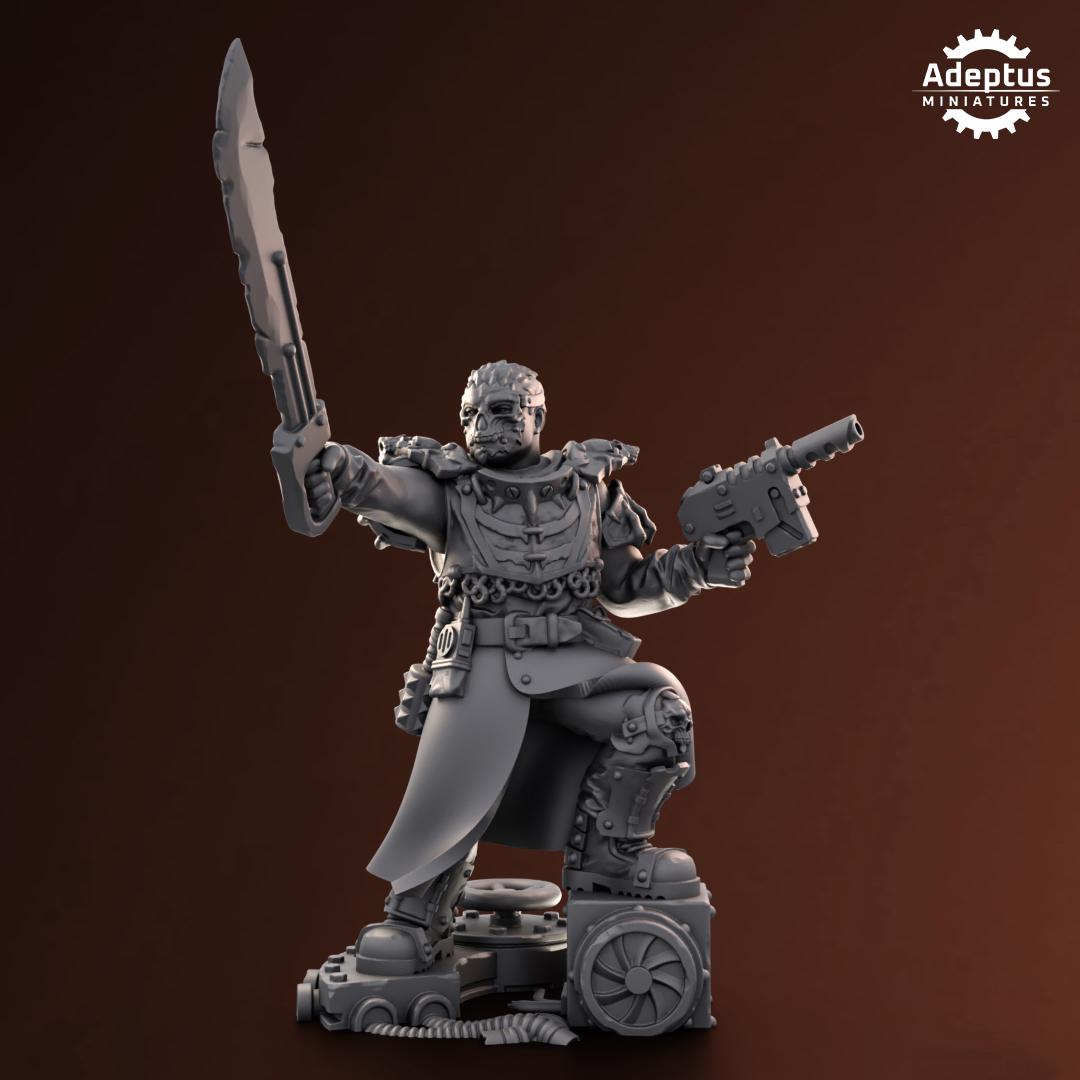 Adeptus Miniatures Shattered Legion. Renegades and Heretics Command Squad (Custom Order) - product image 7 of 9