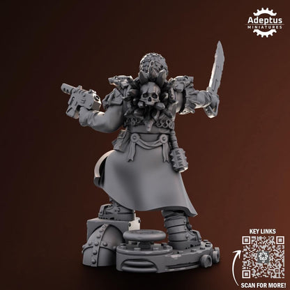 Adeptus Miniatures Shattered Legion. Renegades and Heretics Command Squad (Custom Order) - product image 8 of 9